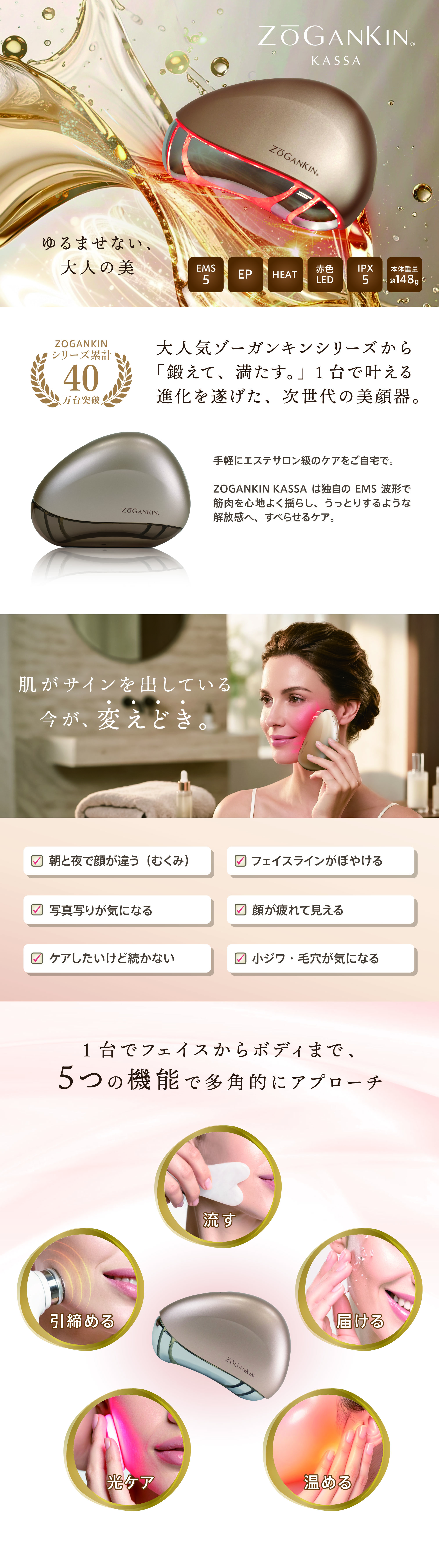 ZOGANKIN ゾーガンキン カッサ