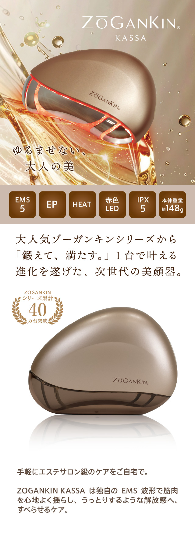 ZOGANKIN ゾーガンキン カッサ