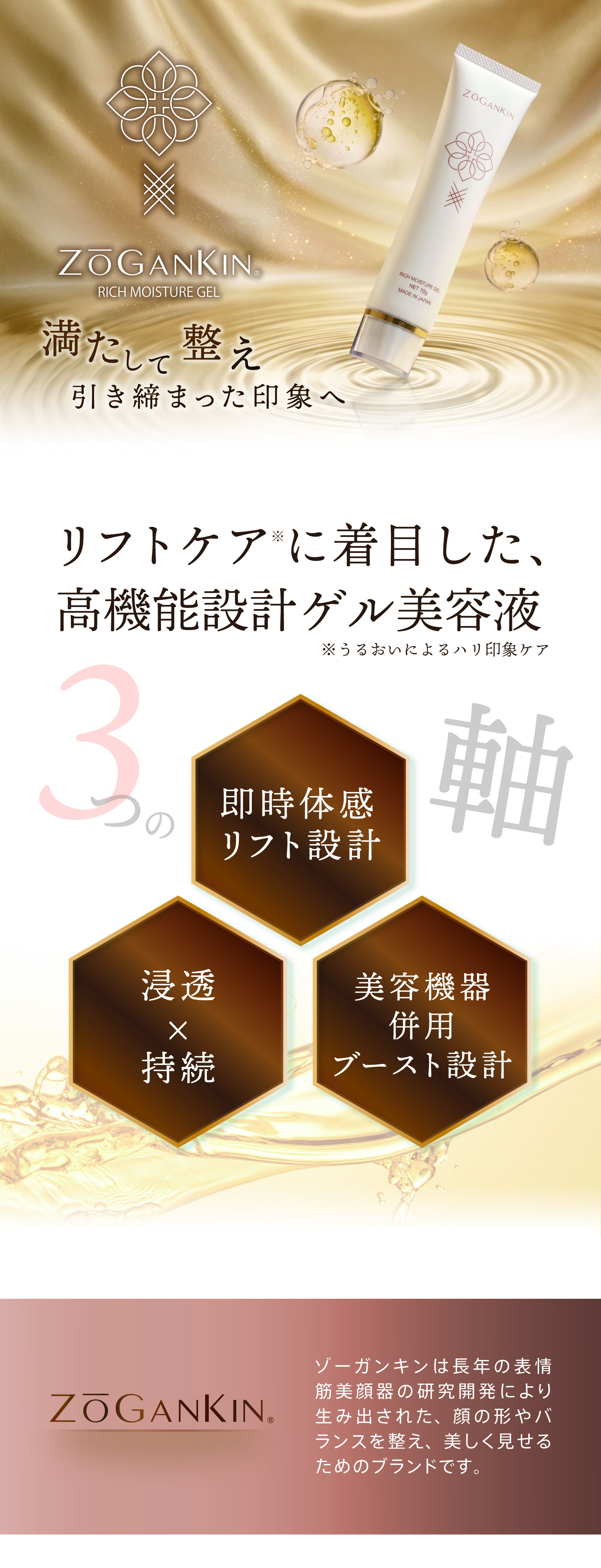 ZOGANKIN ゾーガンキン リッチモイスチャーゲル