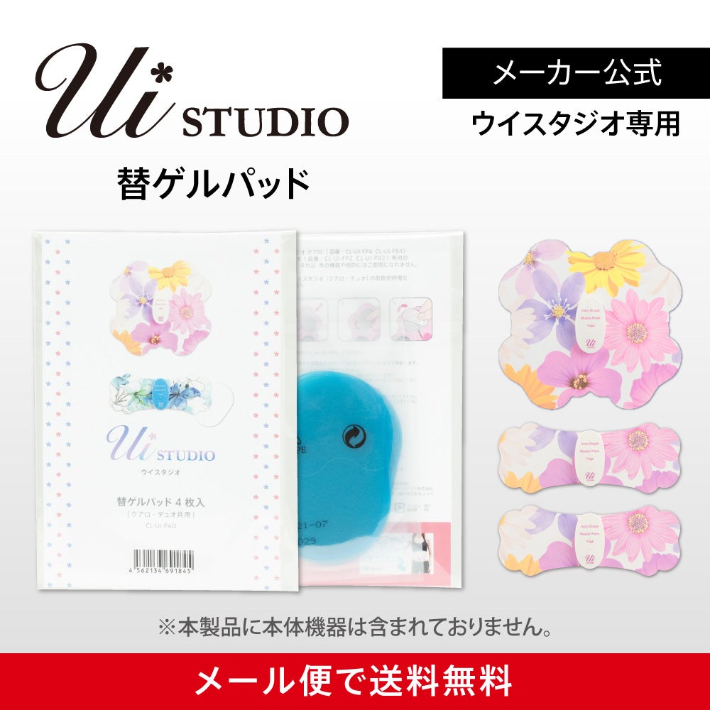 ウイスタジオ替えゲルパッド　4枚入り